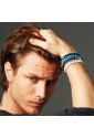 Bracciale Uomo Argento Elastico Due Giri Corniola Menozzi O40LMFM
