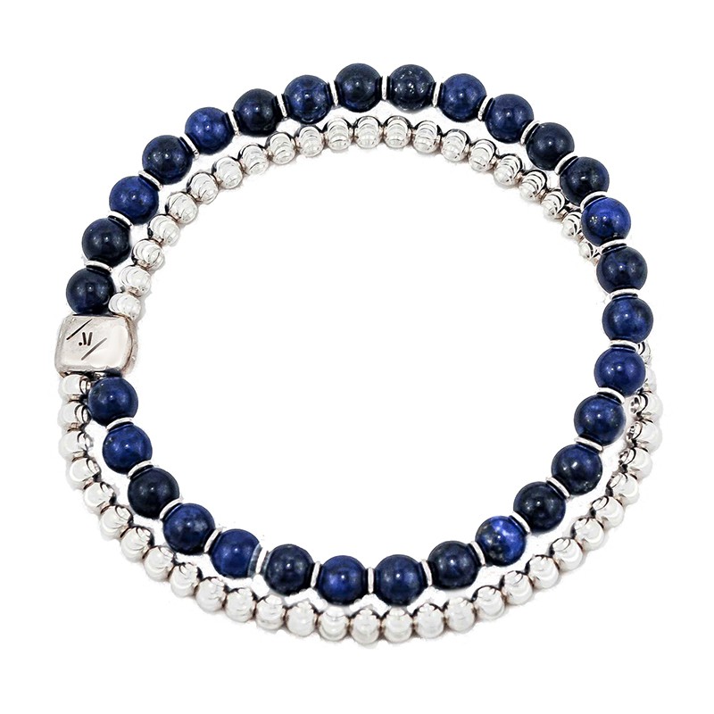 JEWELS BY LEONARDO Bracciale Uomo In Acciaio Inossidabile - Modello 16566: Elastico E Alla Moda - 2