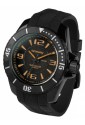 Orologio Uomo Sub Color Acciaio Silicone Nero Arancione Brosway WSB09