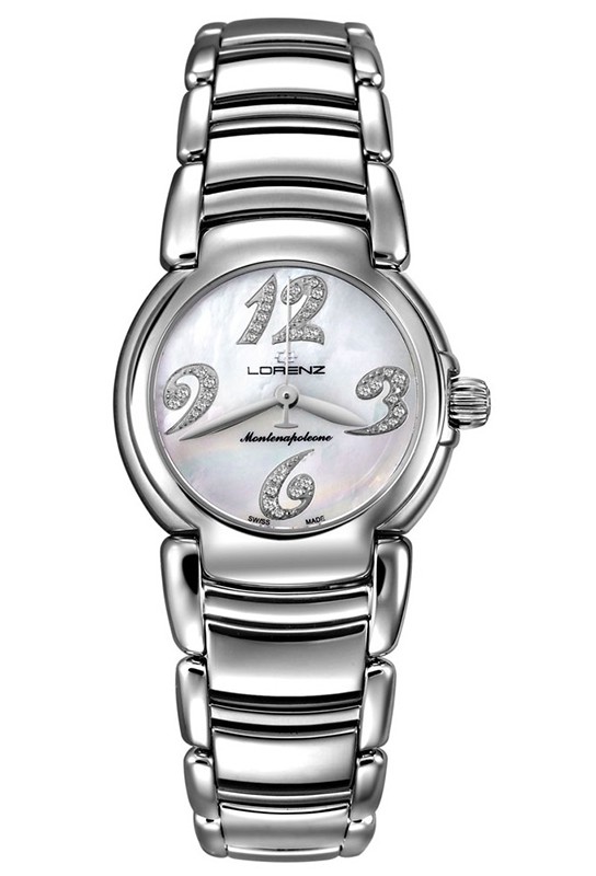 Orologio Donna Montenapoleone Acciaio Diamanti Lorenz Diamonds watch