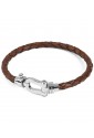 Bracciale Uomo Rodeo Acciaio Pelle Gioielli Man Brosway RE03A