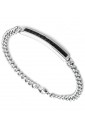 Bracciale Uomo Life Acciaio Cristalli Gioielli Man Brosway LF11