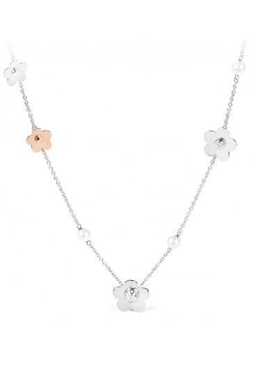 Collana Donna Eden Fiori Acciaio Brosway DN01 502