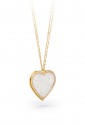 Collana Chanel Brosway Donna Collezione Rever Cuore In Acciaio Acetato Laminato Gold BRV01