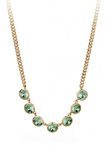 Collana Donna N-Tring Acciaio Swarovski Verde Brosway BTN33