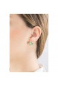 Orecchini Donna E-Tring Acciaio Swarovski Verde Brosway BRT27