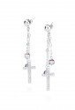 Orecchini Donna Dogma Acciaio Croce Swarovski Brosway BDO22