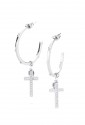 Orecchini Donna Dogma Acciaio Croce Swarovski Brosway BDO21