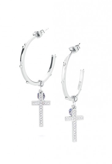 Orecchini Donna Dogma Acciaio Croce Swarovski Brosway BDO21