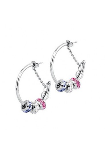 Orecchini Donna Acciaio Très Jolie Acciaio Swarovski Brosway 7929