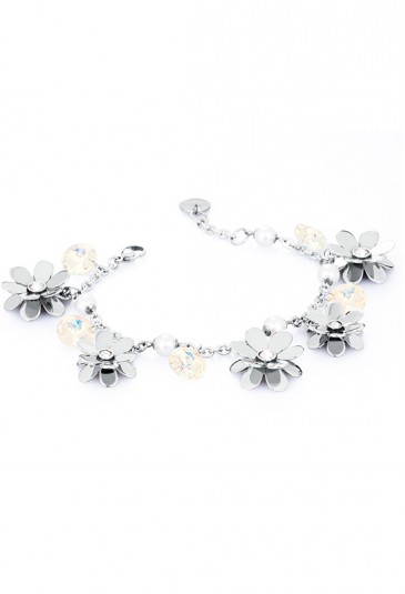Bracciale Donna Jardin Fiore Acciaio Swarovski Brosway BJR12