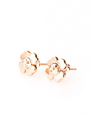 Orecchini Donna Epsilon Acciaio Quadrifoglio Portafortuna Swarovski Brosway BEO25