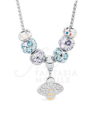 Collana Donna Très Jolie Ape Acciaio Swarovski Brosway 8195