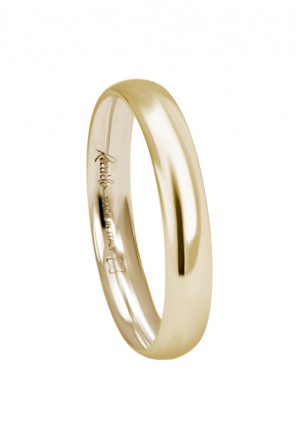 Fede Nuziale Recarlo Oro 18kt Giallo Matrimonio Wedding W14FM001/G