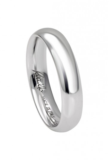 Fede Classica Oro 18kt Bianca Matrimonio Recarlo XE156/BX