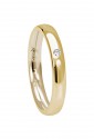 Fede Classica Oro 18kt Gialla Diamante Recarlo XE157/G