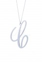Collana Donna Iniziale Argento 925% Silver Lettera C Unoaerre 8357