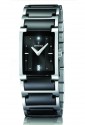 Orologio Donna Ceramica Nero Acciaio Rettangolare Festina F16536/2