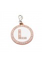 Collana Donna Iniziale White Lettera L Small Dvccio 7913
