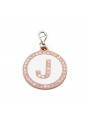 Collana Donna Iniziale White Lettera J Small Dvccio 7914