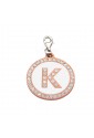 Collana Donna Iniziale White Lettera K Small Dvccio 7927