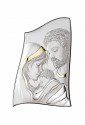 Quadro Sacra Famiglia Argento Bilamina Valenti 18012/5L
