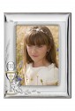 Cornice Portafoto Prima Comunione Argento Bilamina 16x18 Valenti 624/4L