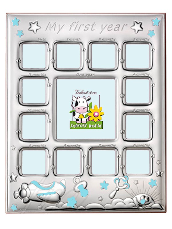 Kit Impronta Mano E Piede Bambino Con Cornice | Ricordo In Gesso E Legno | Regalo Per Neonati