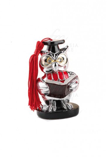Gufo Portafortuna Laurea Resina Valenti 30010 Z1JB9FM