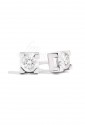 Orecchini Donna Punto Luce Diamanti naturali Oro18kt Modello Maria Teresa Recarlo XB357/016