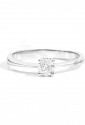Anello Donna Solitario Diamante Naturale Oro 18kt Modello Mafalda Recarlo R29SO468/018