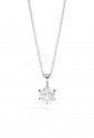 Collana Donna Punto Luce Diamante Naturale Oro 18kt Modello Sofia Recarlo XE406/014