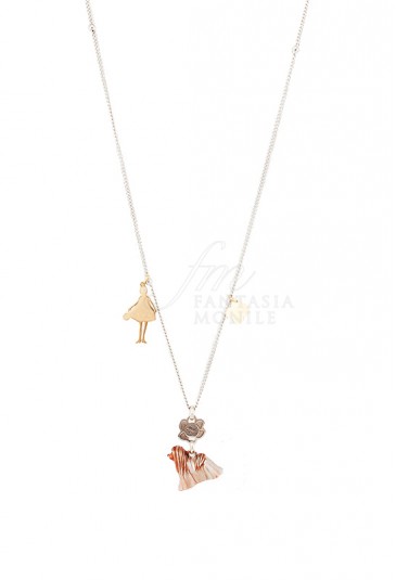 Collana Donna Maltese Le Carose I Love My Dog Small Pink Mood 4M4C7FM