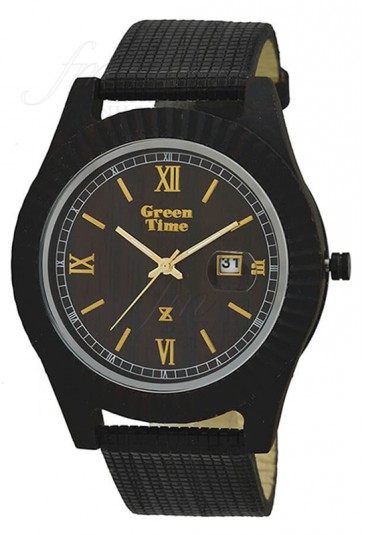 Orologio Legno Vegano Grande Wood Green Time ZW010D