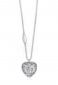 Collana Donna Acciaio Chiama Angeli Cuore Luca Barra CK1051