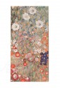 Quadro Gustav Klimt Giardino Dei Fiori Argento 925 Legno 31x61 Acca QD.84 KL