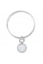 Bracciale Donna Cerchi Argento 925 Lettera G Charm Dvccio C8SUGFM