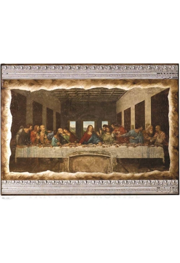 Quadro Sacro Argento Ultima Cena 476SE.1