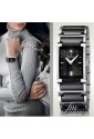 Orologio Donna Ceramica Nero Acciaio Rettangolare Festina F16536/2