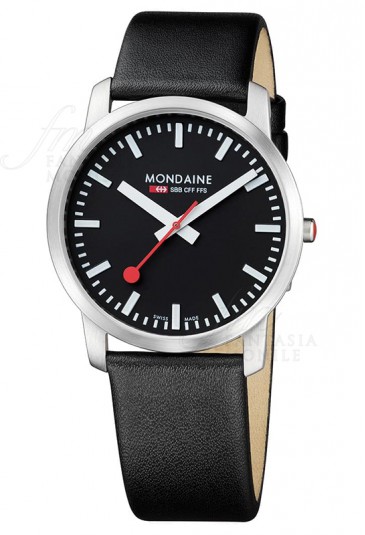 Orologio Mondaine Uomo Simply Elegant Ultrapiatto Nero A638.30350.14SBB