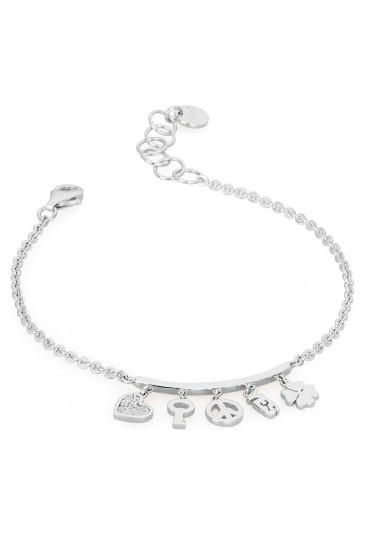 Bracciale Brosway Donna Argento Charms Portafortuna Amuleti Circus CR12