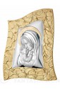 Quadro Capoletto Madonna Con Bambino Argento Bilamina Valenti 81001/2