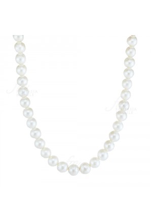 Collana Perle Oro Bianco 18kt Demetra 40C.910