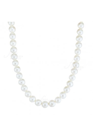 Collana Perle Oro Bianco 18kt Demetra 40C.910