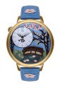 Orologio Braccialini Donna Cartoline Giappone Japan Quadrante 3D Celeste TUA 122/1AA