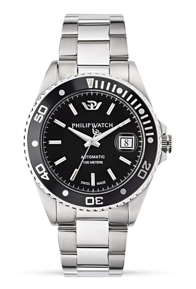 Orologio Philip Watch Caribe Automatico Sub Uomo R8223597010 - Fantasia  Monile