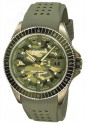 Orologio Lowell Uomo Cinturino Gomma Quadrante Camouflage Army PT9577-04