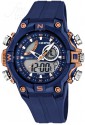 Orologio Calypso Uomo Anadigi Blu Rose K5586/5