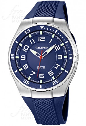 Orologio Calypso Uomo Solo Tempo Blu K6063/2