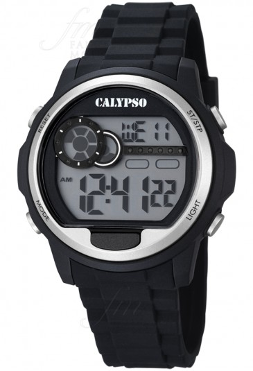 Orologio Calypso Uomo Digitale Nero Medio K5667/1 Orologio da lavoro